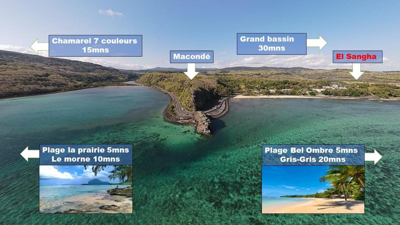 El-Sangha Studio 2Mina Pieds De La Plage De Baie Du Cap Ruisseau Creole Exterior photo